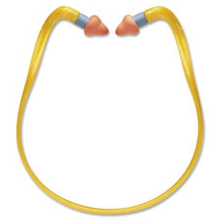 HONEYWELL Honeywell HWLQB2HYG Ear Band Plugs; Reusable; Pink-Yellow HWLQB2HYG